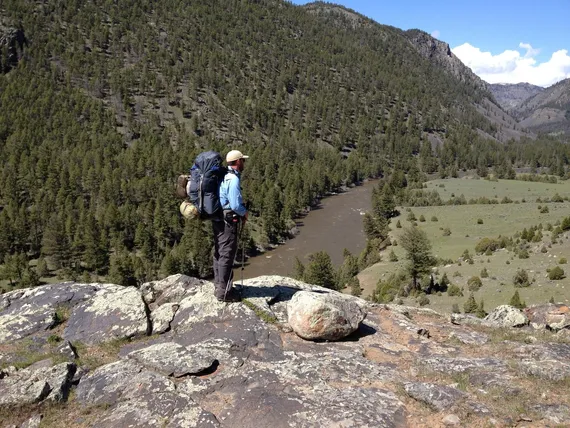 Enjoying the view - Yellowstone Guidelines 