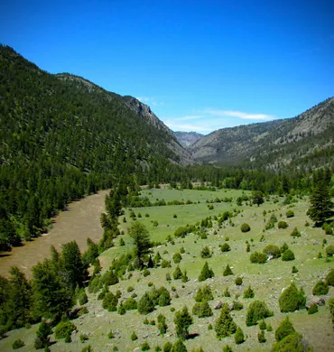 Yellowstone River from the Black Canyon 